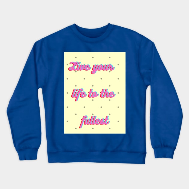 POLKA DOT Crewneck Sweatshirt by Fashion Swagger